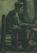 Peasant Sitting at a Table